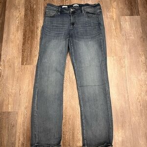Vigoss Women’s Straight Leg Denim Pants Size 16 Made In The USA Stretch